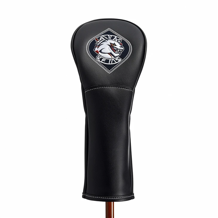2025 Custom PU Leather Golf Accessories Golf Headcovers Club Driver Golf Head Covers