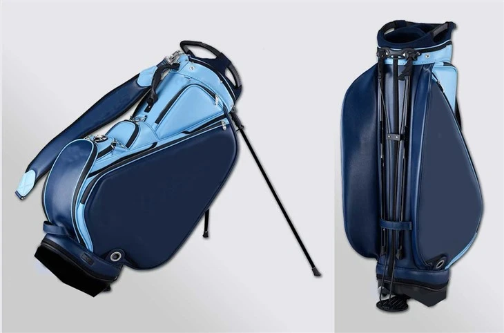 OEM Golf Bag Factory – Könnyű, kettős pántos állványtáska logónyomtatással és hímzéssel, testreszabással
