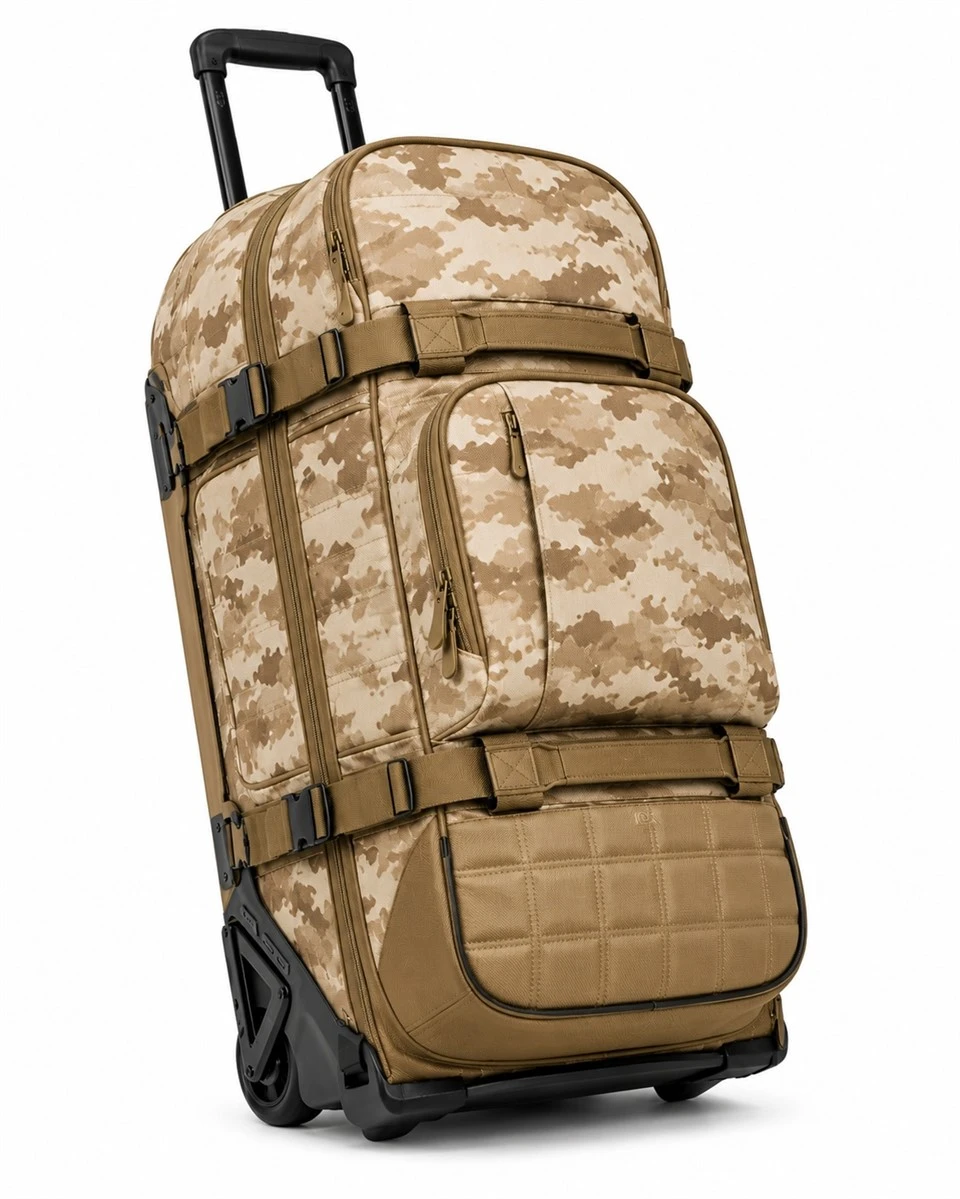 Desert Camo Travel Roller Duffel