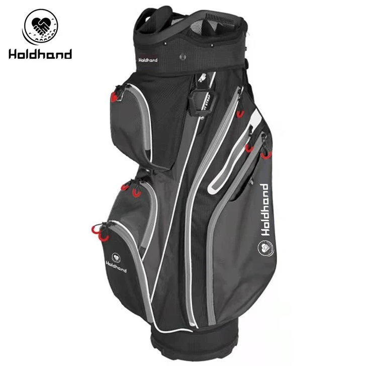 Multiple Pockets 14-way Golf Bag Custom Design Wholesale Golf Cart Bags Golf Bag suppliers