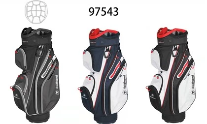 14 rekeszes Tour sorozatú golfkocsi táska – Vízálló professzionális tulajdonságokkal