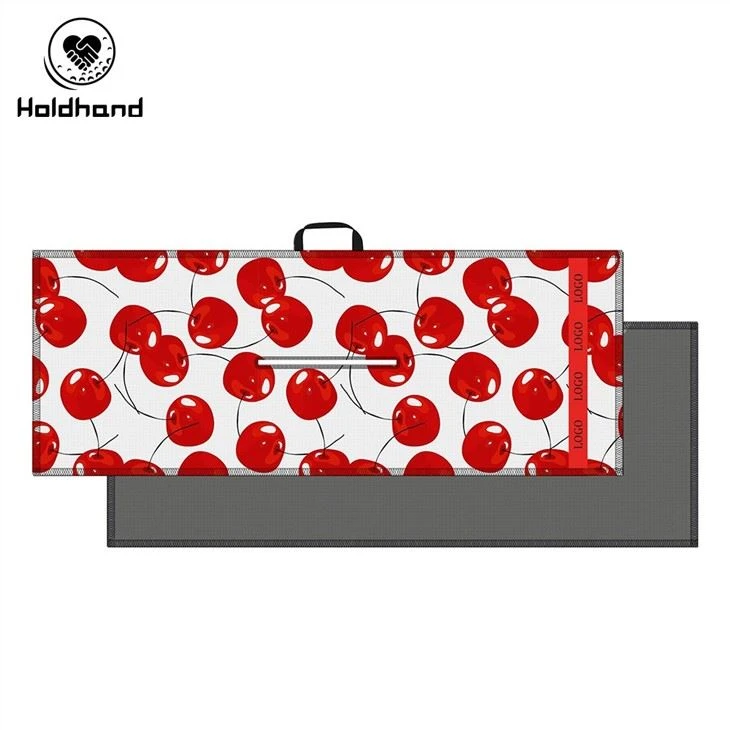 2022 New Custom Design Sublimation Printing Manufacture Premium Microfiber/cotton Weave Golf Towels