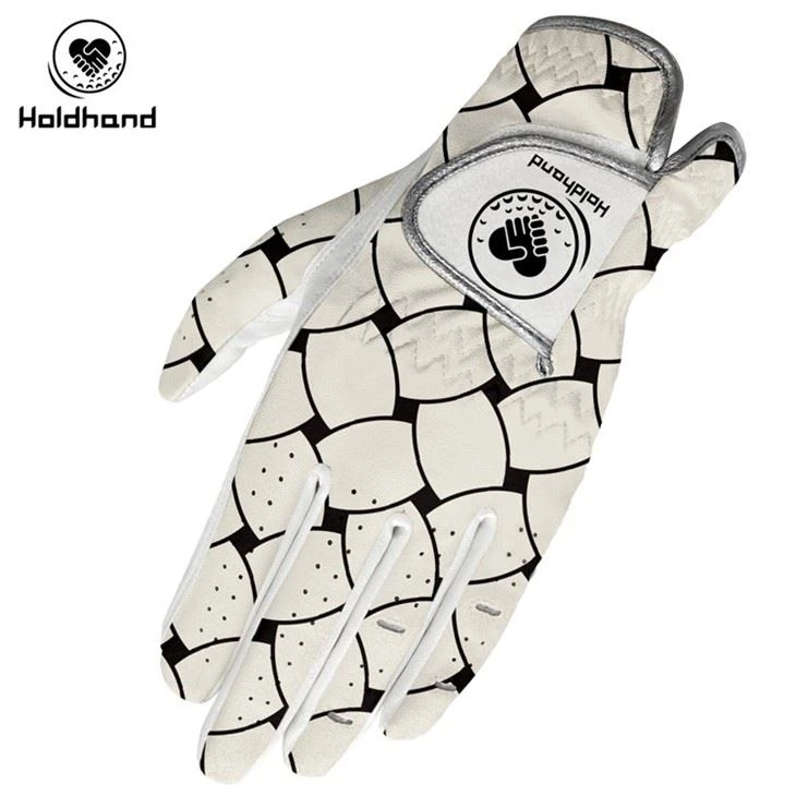 Hot Sales New Designs Pattern OEM Pattern PU Leather Golf Gloves